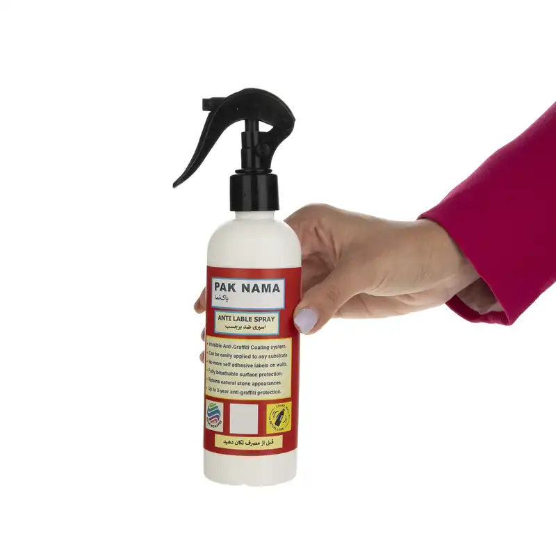 اسپری محافظ نمای ساختمان پاک نما مدل Nano-34 وزن 400 گرم