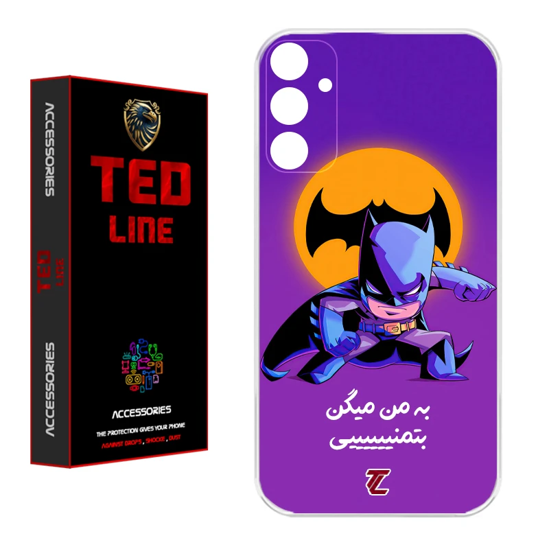 کاور تد لاین طرح بتمن کد 1105 مناسب برای گوشی موبایل سامسونگ Galaxy A55