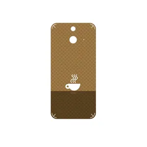 MAHOOT Minimal Cup of Coffee Icon Cover Sticker for HTC One E8