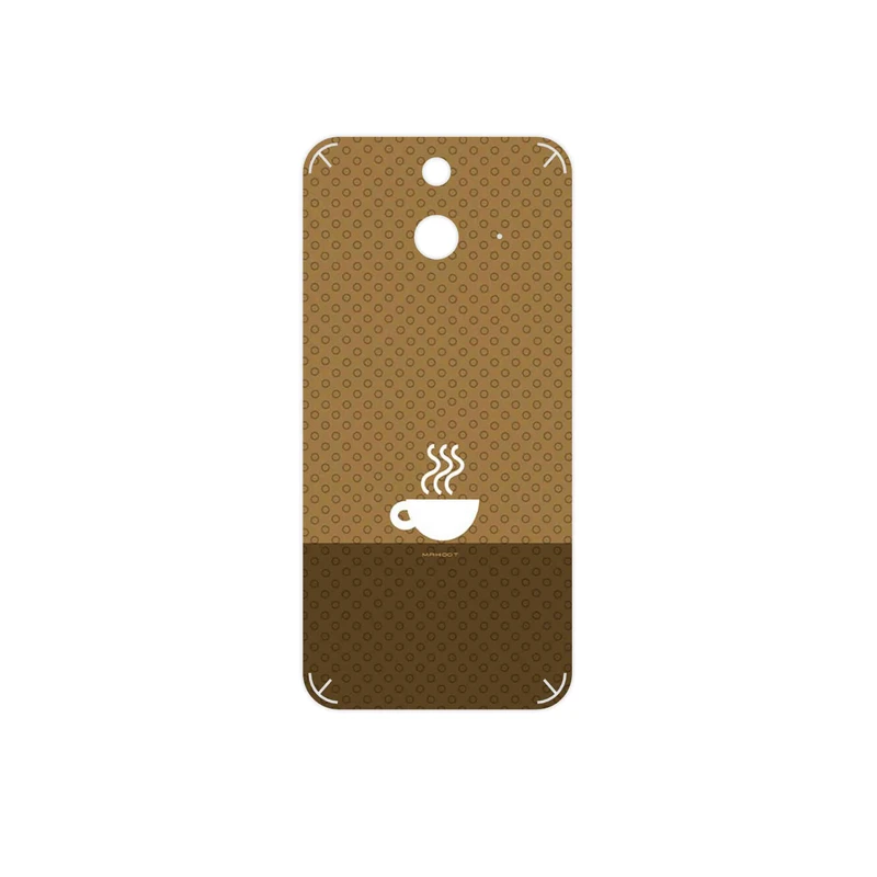 برچسب پوششی ماهوت مدل Minimal Cup of Coffee Icon مناسب برای گوشی موبایل اچ تی سی One E8