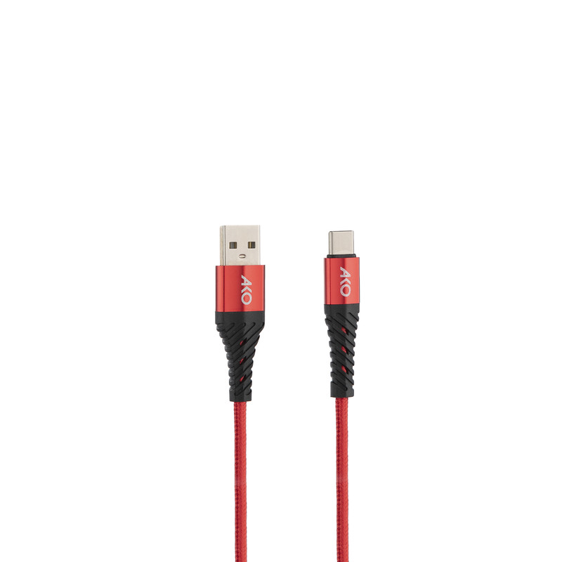 کابل تبدیل USB به USB-C آکو مدل AC-14 طول 0.2 متر 