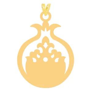 آویز گردنبند طلا 18 عیار زنانه کرابو مدل یلدا Kr31709