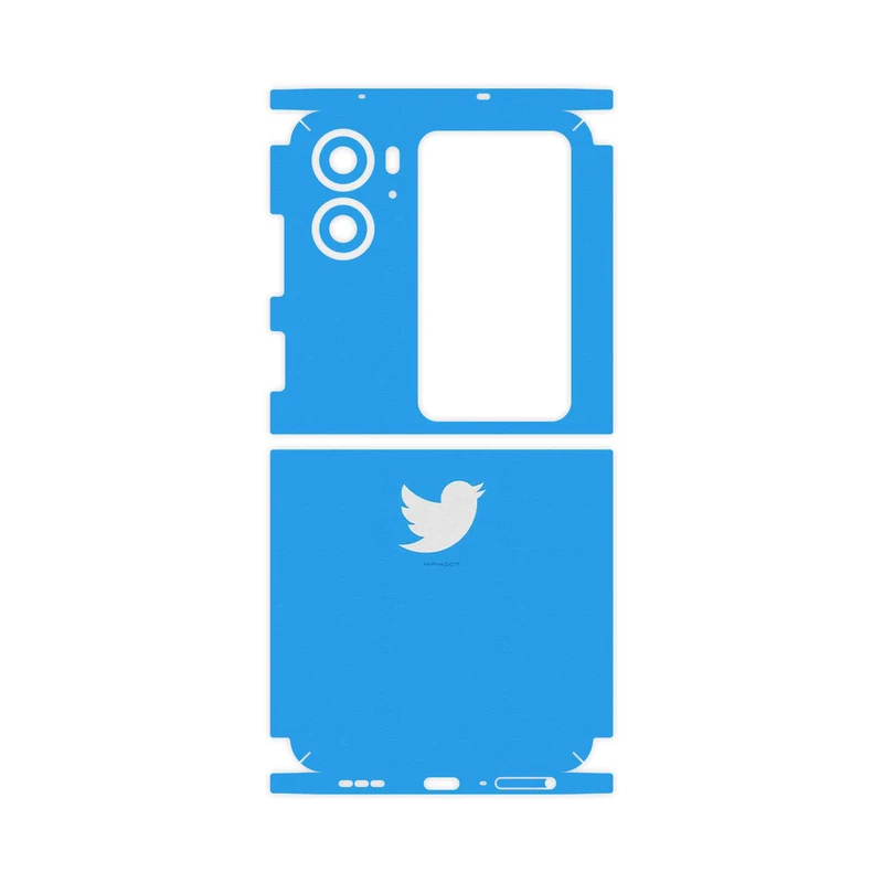 برچسب پوششی ماهوت مدل Tweeter-FullSkin مناسب برای گوشی موبایل اپو Find N2 Flip