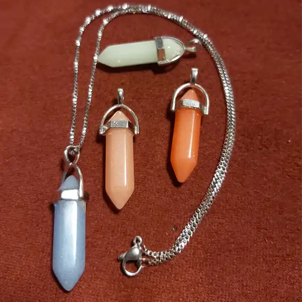 گردنبند زنانه مدل شب تاب کد NLG 01