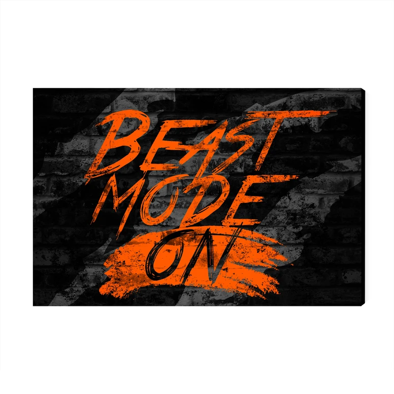 تابلو شاسی عرش مدل نوشته Best Mode On کد As1822