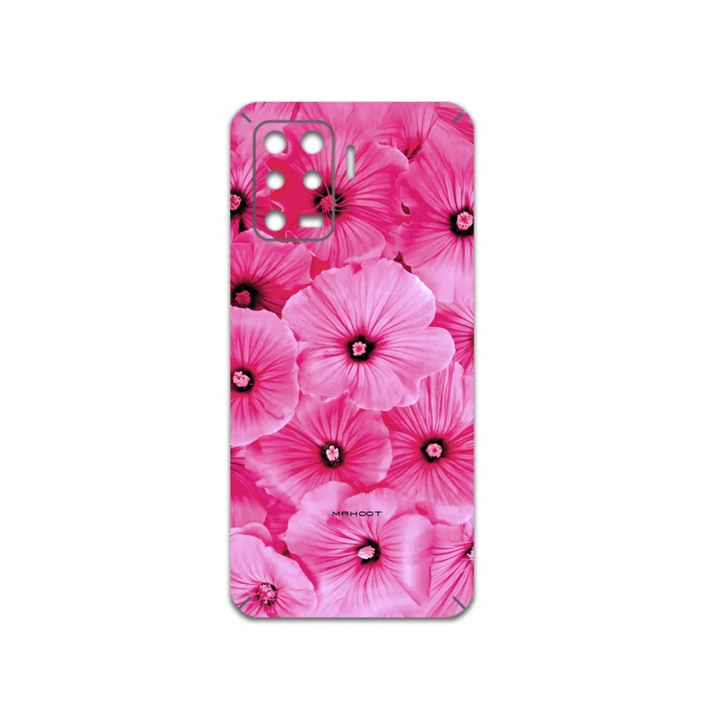 برچسب پوششی ماهوت مدل Pink-Flower مناسب برای گوشی موبایل اپو A94 4G