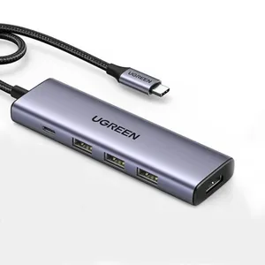 هاب 5 پورت USB-C یوگرین مدل 15596 Revodok