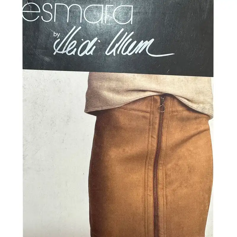 دامن زنانه اسمارا مدل جلو زیپ