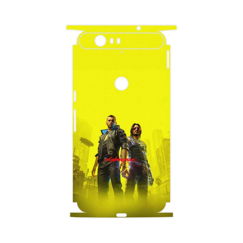برچسب پوششی ماهوت مدل Cyberpunk Game Series-FullSkin مناسب برای گوشی موبایل گوگل Nexus 6P