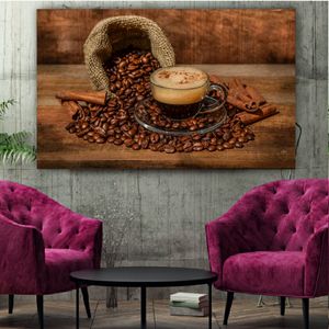 نقد و بررسی پوستر دیواری طرح قهوه و دارچین مدلSDP224 توسط خریداران