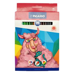 نقد و بررسی مداد رنگی 36 رنگ پیکاسو مدل sheep کد 18J2719 توسط خریداران