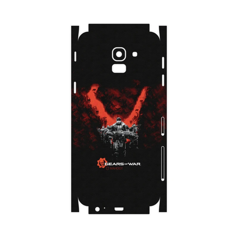 برچسب پوششی ماهوت مدل GEARS-OF-WAR-Game-FullSkin مناسب برای گوشی موبایل سامسونگ Galaxy J6