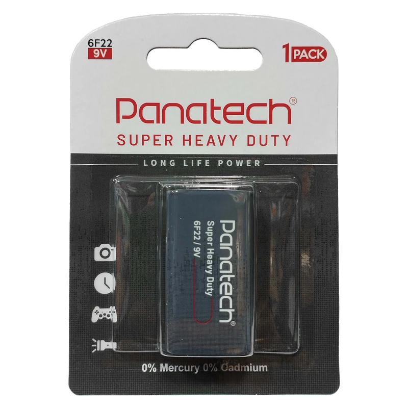 باتری کتابی پاناتک مدل Super Heavy Duty بسته یک عددی