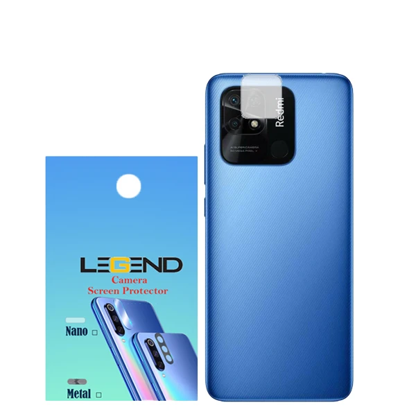 محافظ لنز دوربین لجند1 مدل نانوگلس مناسب برای گوشی موبایل شیائومی Redmi 10C
