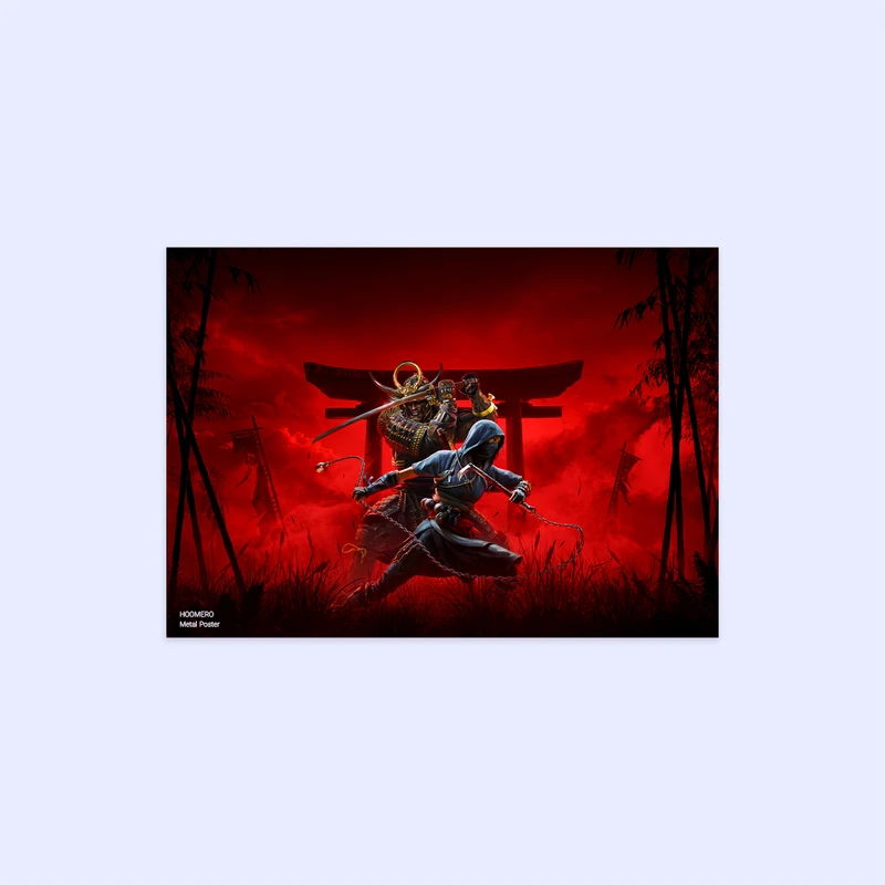 پوستر هومرو مدل فلزی طرح بازی اساسین کرید کد PS212