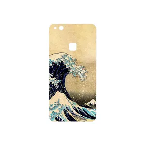 MAHOOT The Great Wave off Kanagawa of Hokusai Cover Sticker for Huawei P10 Lite