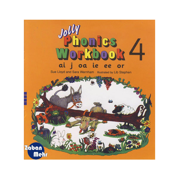کتاب Jolly Phonics Workbook Book 4 اثر جمعی از نویسندگان انتشارات زبان مهر