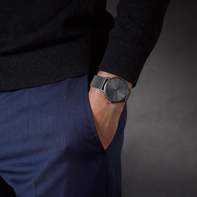 ساعت مچی عقربه‌ای مردانه کوارتز دنیش دیزاین مدل IQ66Q1267