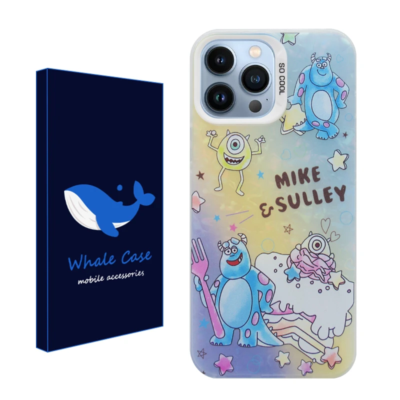 کاور وال کیس مدل So Cool مایک و سالی مناسب برای گوشی موبایل اپل iPhone 13 Pro Max