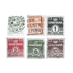 تمبر یادگاری مدل دانمارک کد DS4711 مجموعه 6 عددی