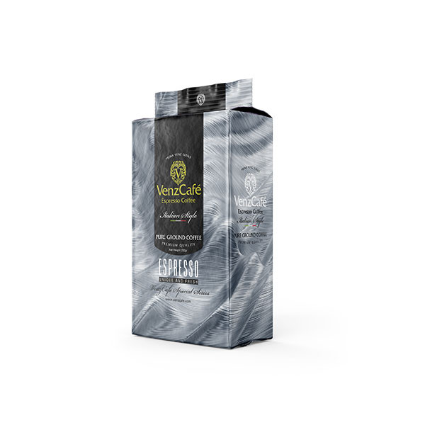 پودر قهوه اسپرسو وکیوم باریستا ونزکافه بسته 250گرم