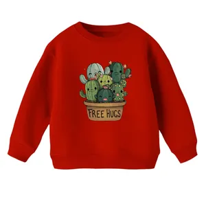 سویشرت بچگانه مدل گلدان کاکتوس