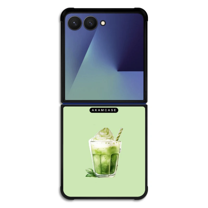کاور آکام مدل AMC-WSGZFLIP7-MATCHA-21 مناسب برای گوشی موبایل سامسونگ Galaxy Z Flip 7