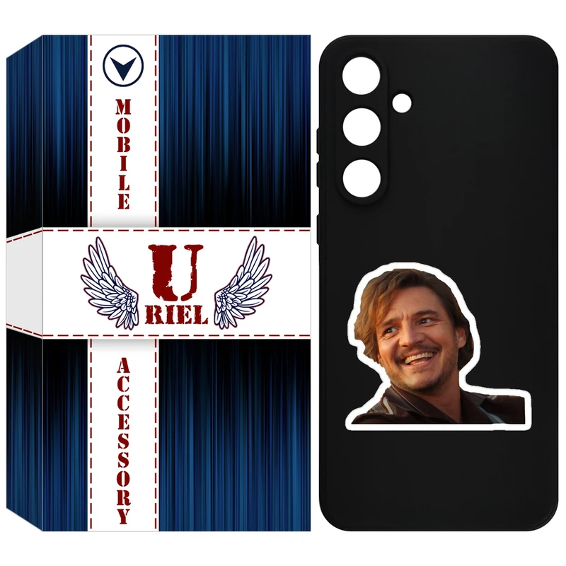 کاور یوریل مدل KSH کد 83 طرح لبخند مناسب برای گوشی  موبایل سامسونگ Galaxy S25 FE