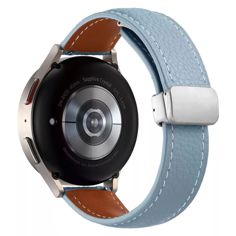 بند اسپریگ مدل MAG Leather مناسب برای ساعت هوشمند سامسونگ Galaxy Watch 5 40mm / Watch 5 44mm / Watch 5 Pro 45mm