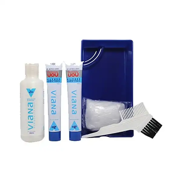 کیت رنگ مو ویانا شماره 7.99 حجم 120 میلی لیتر رنگ شرابی روشن