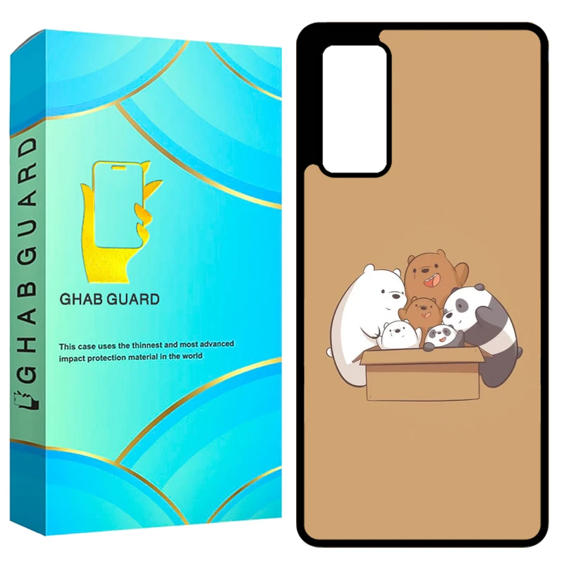 کاور قاب گارد طرح خرسی مدل GCHPS20F مناسب برای گوشی موبایل سامسونگ Galaxy S20 FE 4G / S20 FE 5G / S20 FE 2022