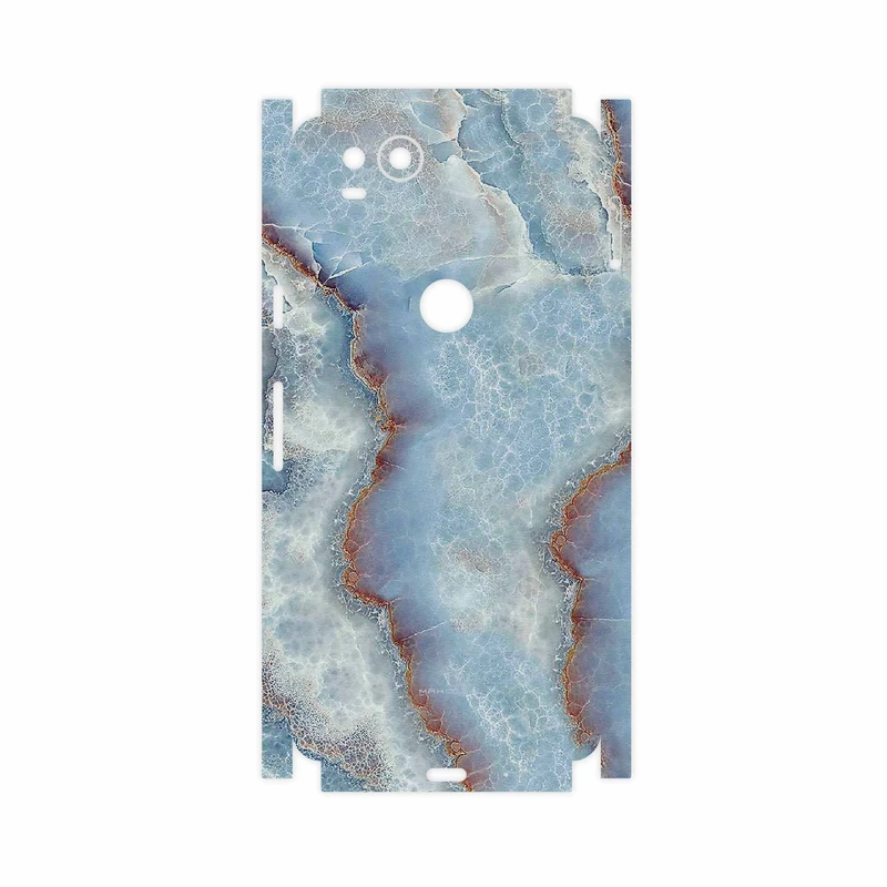 برچسب پوششی ماهوت مدل Blue Ocean Marble-FullSkin مناسب برای گوشی موبایل گوگل Pixel 2