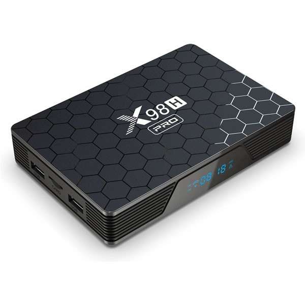اندروید باکس مدل X98H PRO 4/64GB به همراه کیبورد i8