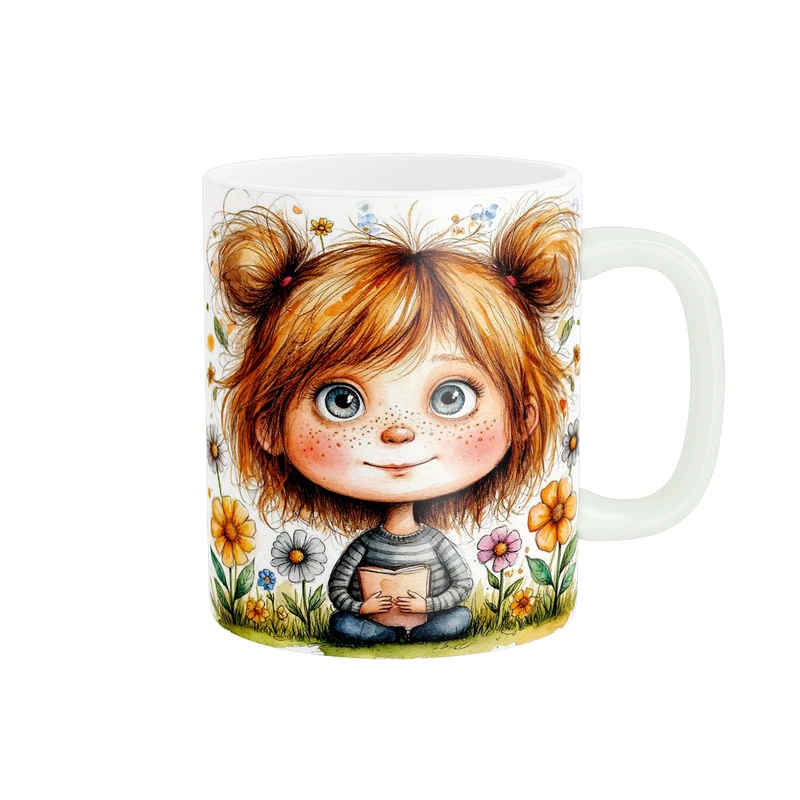 ماگ پاد آفرین طرح دختر کد 6179