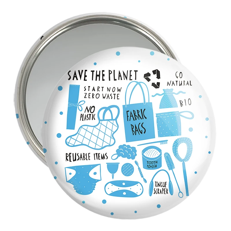 آینه جیبی خندالو مدل حمایت از محیط زیست کد 25898