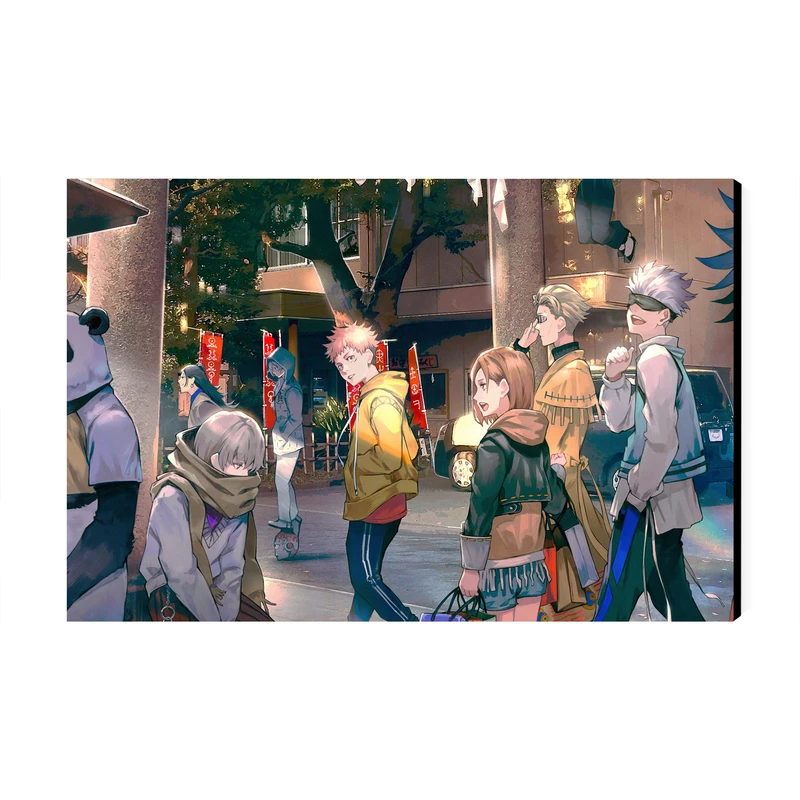 تابلو شاسی عرش مدل انیمه جوجوتسو کایزن Jujutsu Kaisen کد As2896