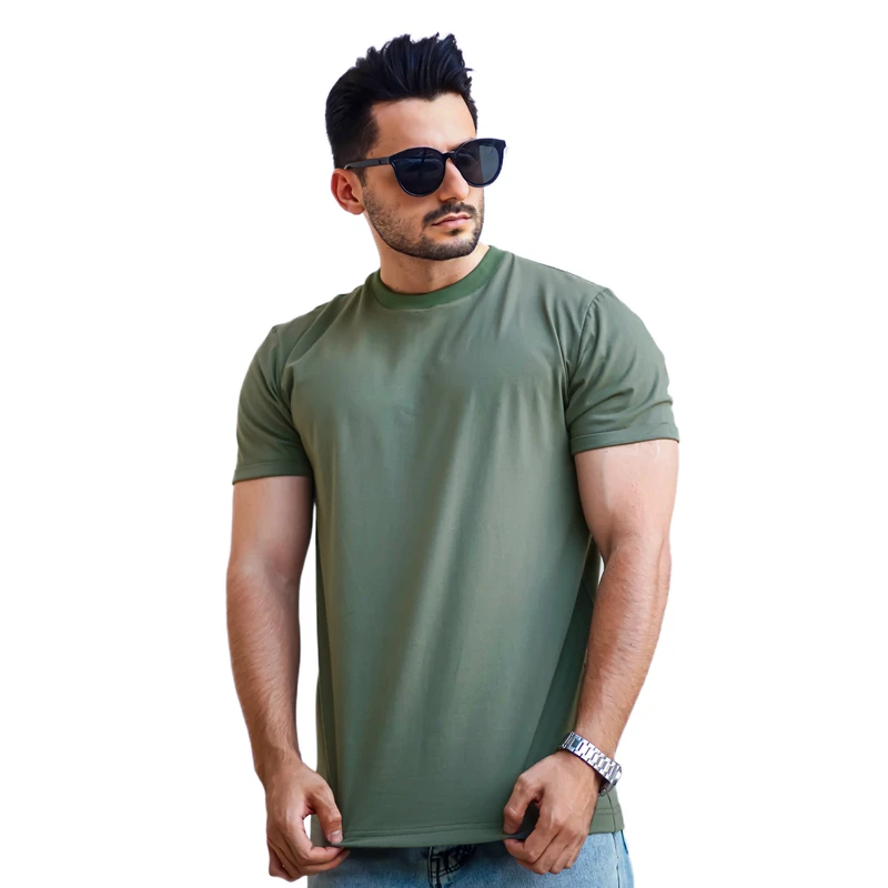 تی شرت آستین کوتاه مردانه مدل بیسیک