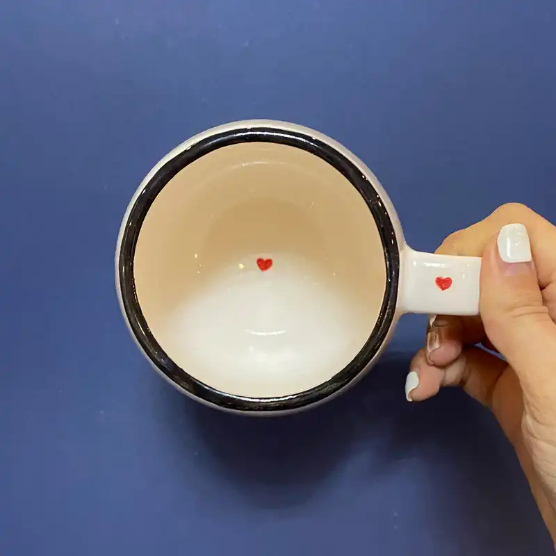 ماگ سرامیکی مدل گربه ملوس