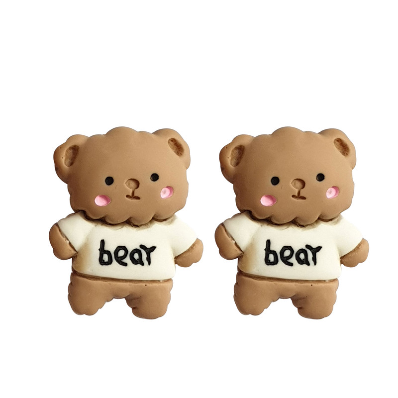 گوشواره دخترانه مدل عروسکی کد 10105 گوشواره دخترانه مدل عروسکی کد 10105