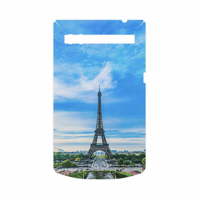 برچسب پوششی ماهوت مدل Paris City-FullSkin مناسب برای گوشی موبایل بلک بری P9983