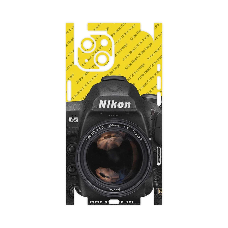 برچسب پوششی ماهوت مدل Nikon_Logo-FullSkin مناسب برای گوشی موبایل اپل iPhone 15