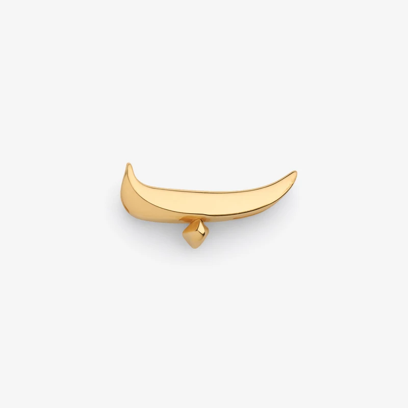 آویز گردنبند طلا 18 عیار زنانه جواهری راز طرح حرف ب کد PE149-10