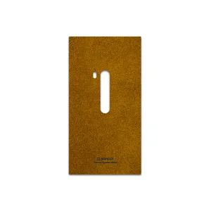 MAHOOT Brown-Chamois-Leather Cover Sticker for Nokia Lumia 920