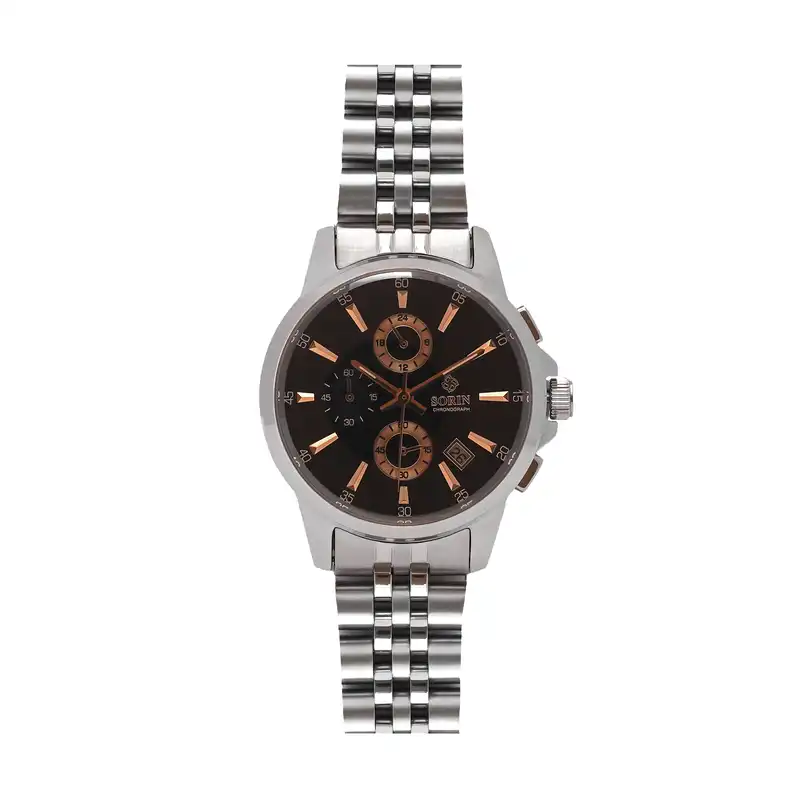 ست ساعت مچی عقربه ای زنانه و مردانه سورین مدل GL1194D-SS01B