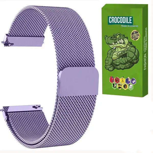 بند کروکودیل مدل C-Milanese مناسب برای ساعت هوشمند ایمیلب KW66