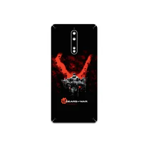 MAHOOT GEARS-OF-WAR-Game Cover Sticker for Nokia 8