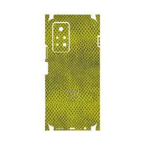 MAHOOT Yellow Snake Skin-FullSkin Cover Sticker for Infinix Note 11 Pro