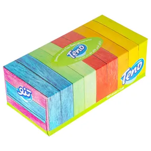 دستمال کاغذی 150 برگ تنو کد 06 بسته 4 عددی