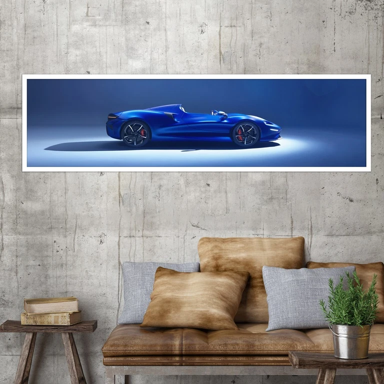 تابلو بکلیت طرح اتومبیل ماشین کروک مدل کشیده W-7898