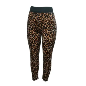 لگینگ زنانه مدل مخمل پلنگی